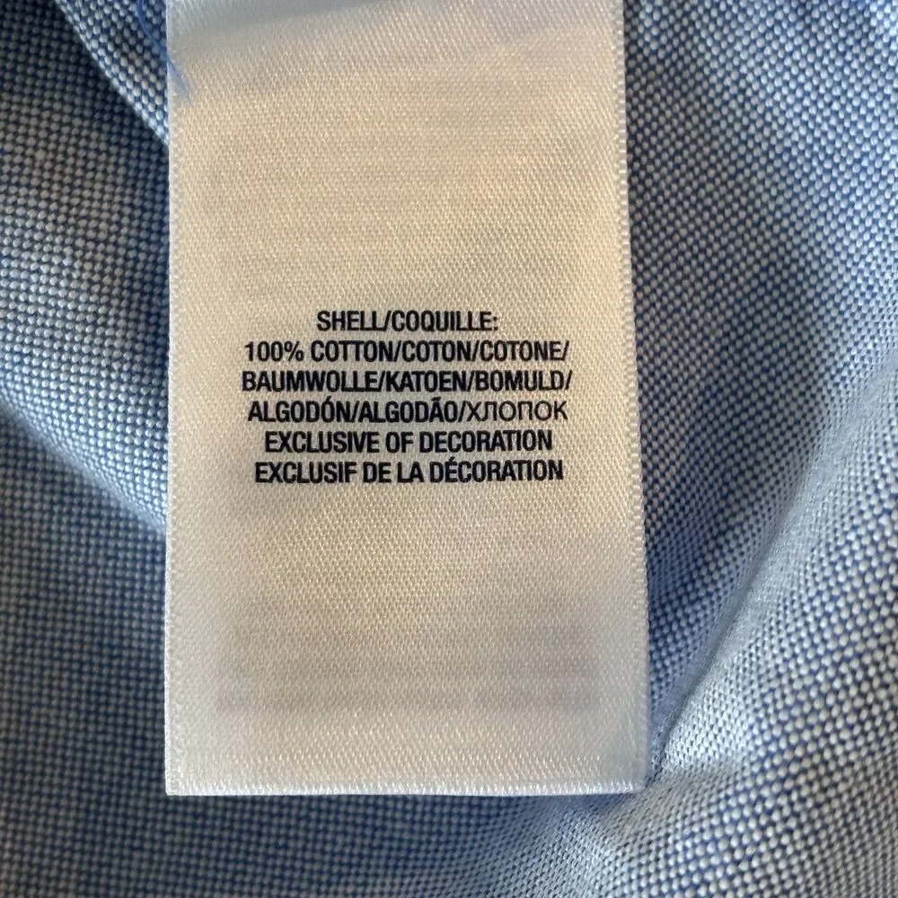 NWT Ralph Lauren Girls Oxford Shirt Sz 4 Preppy Classic Old Money Coastal Luxury